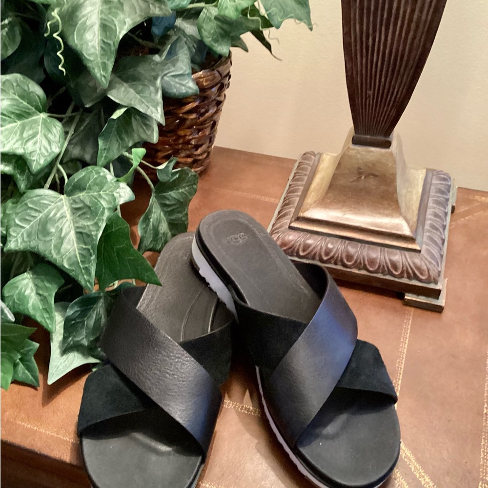 Ugg Leather Sandal…New without box.